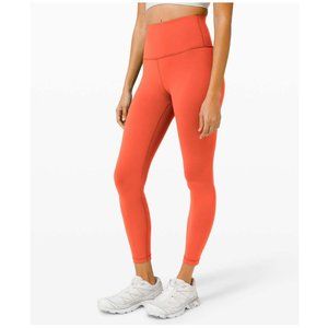 Lululemon Wunder Train High-Rise Tight 25" / Size 10 / Brick Orange Everlux